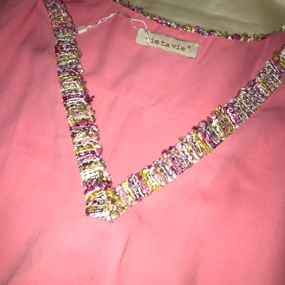 VIE TA VIE pink tank